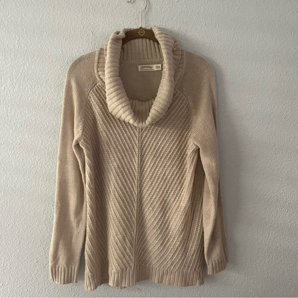 Cowl Neck Cream Cozy Sweater